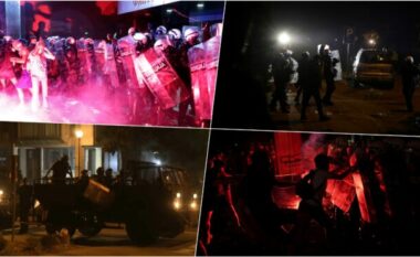 Bomba tymuese, shpërthime të forta dhe gaz lotsjellës - policia sulmon protestuesit në Novi Sad