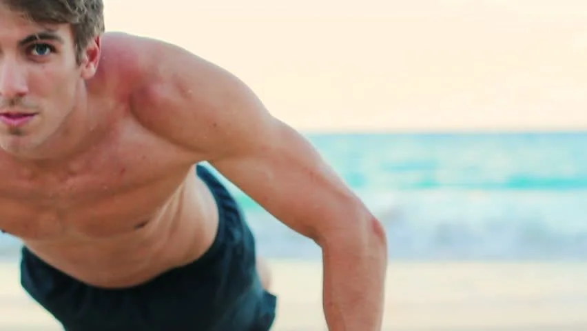 Fit Young Man Exercising On Stok Videosu (%100 Telifsiz) 11490014 ...