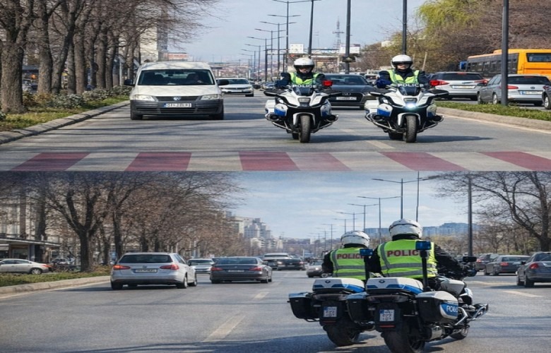 Kontrolli i trafikut nga policia me motoçikleta, bëhet thirrje për kujdes