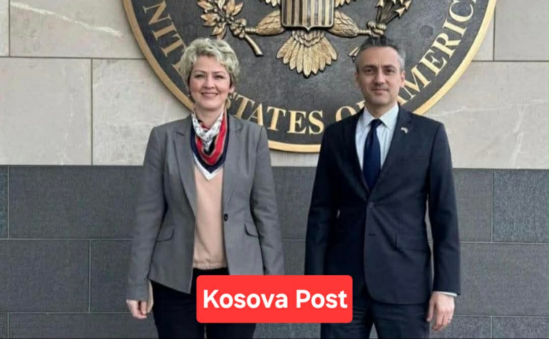 Ardita Sinani në ambasadën e SHBA-së në Beograd: Diskutuam pasivizimin e adresave të shqiptarëve