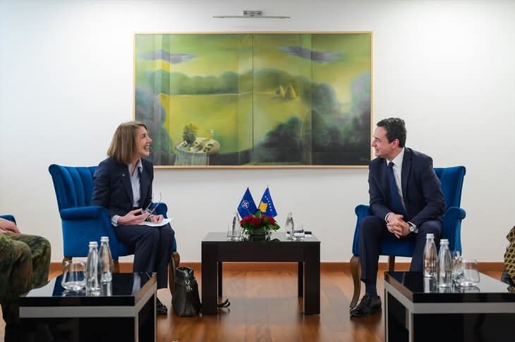 Kryeministri Kurti takon shefen e NATO-s për Operacione, Charlotte Hallengren