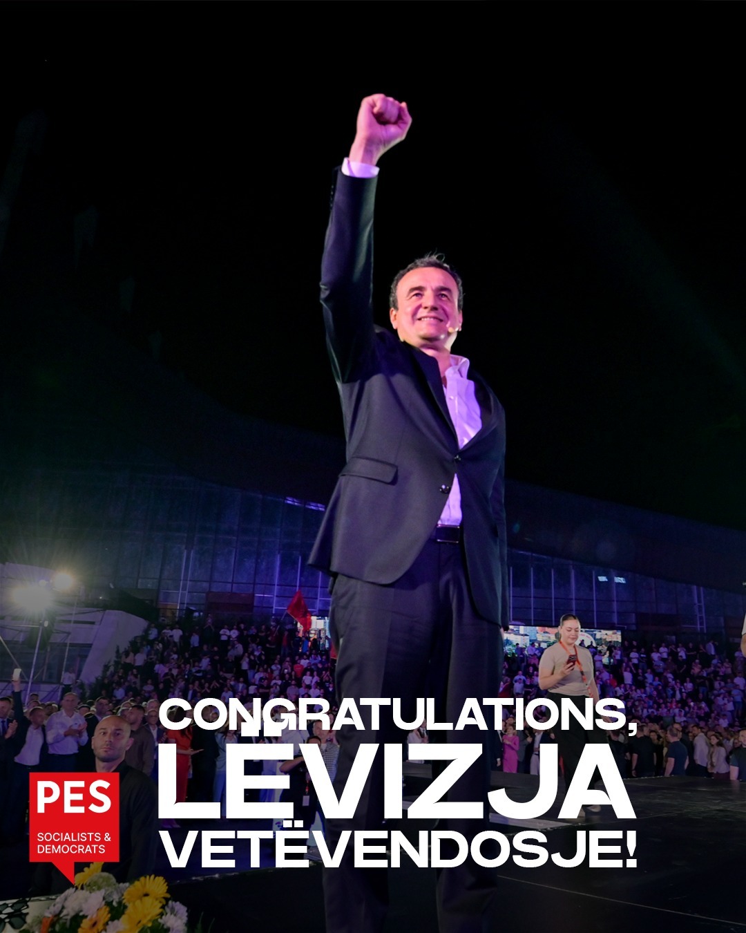 Socialistët Evropianë urojnë LVV-në: Presim të ardhmen evropiane të Kosovës